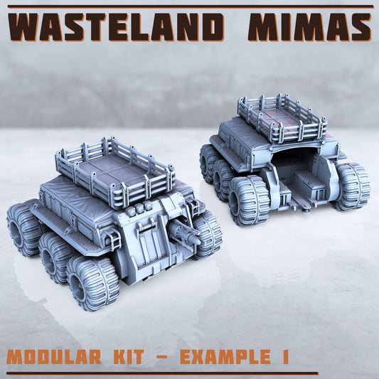 Wasteland Mimas Tank (2 Variants Available) - Print Minis