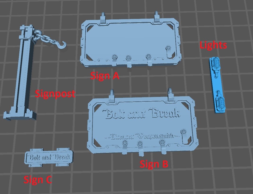 Weaponsmith Shop, Modular Terrain Kit - Print Minis