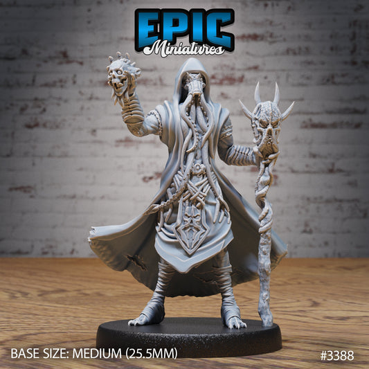 Mind Eater Cult Mage (3 Variants Available) - Epic Miniatures