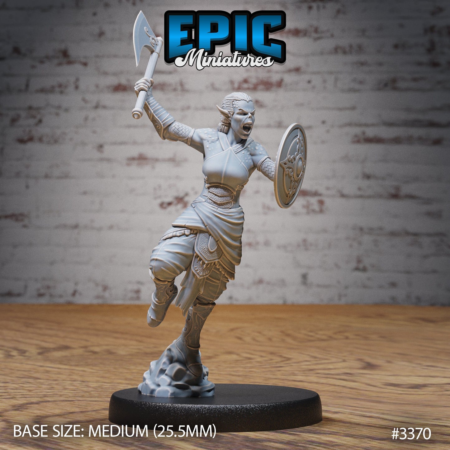 Slave Rebel - Female (4 Variants Available) - Epic Miniatures