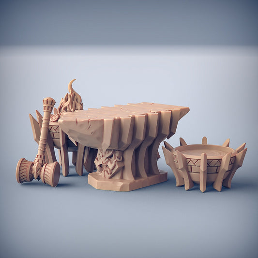 Dumlok Anvil Terrain Set - Artisan Guild
