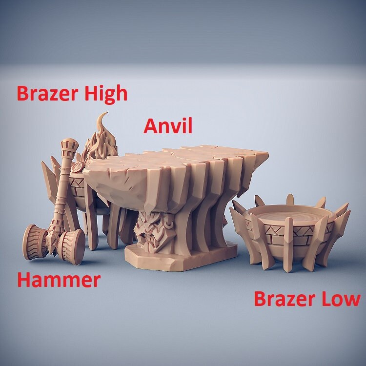 Dumlok Anvil Terrain Set - Artisan Guild