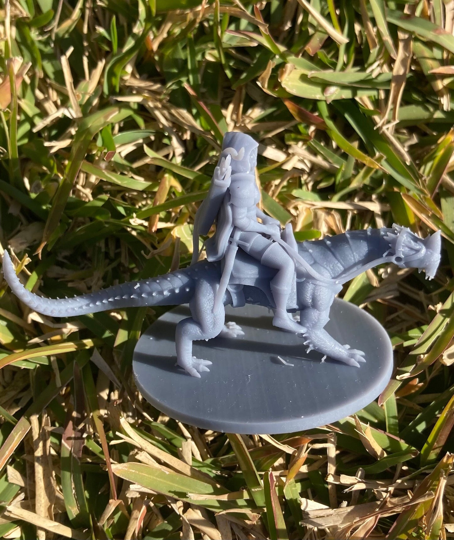 Elf Drake Warden Ranger riding a Drake (2 Variants Available) - MZ4250