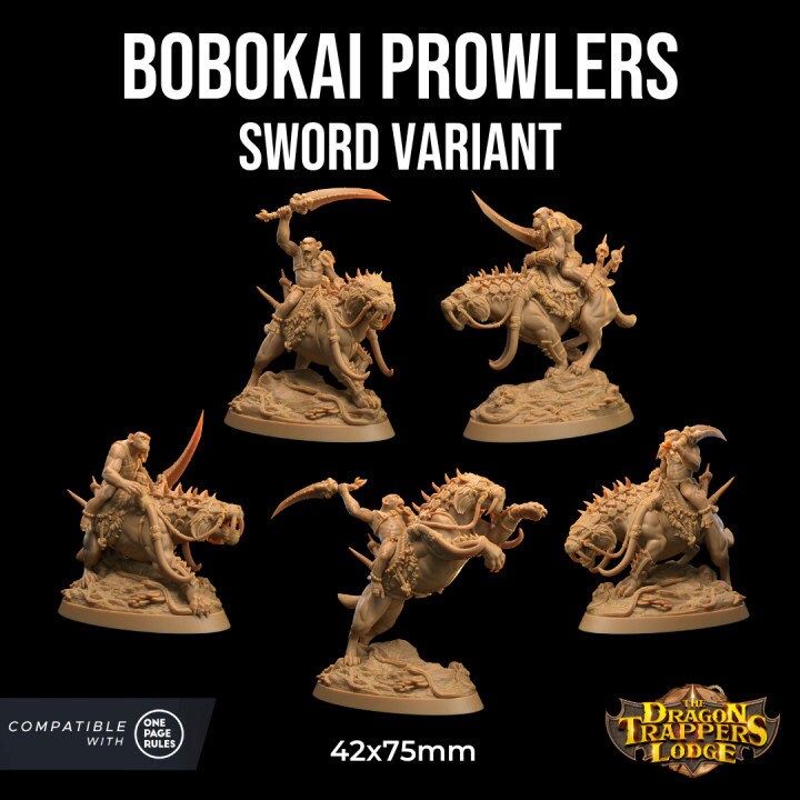 Bobokai Prowler - Sword Squad (5 Variants Available) - Dragon Trapper's Lodge