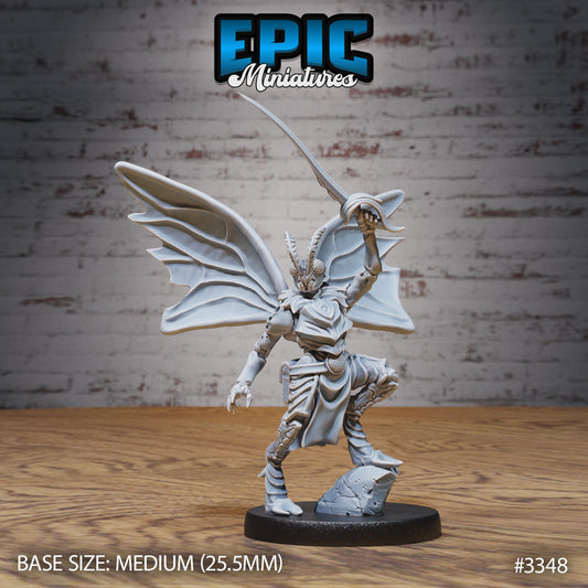 Moth Folk Warrior (3 Variants Available) - Epic Miniatures