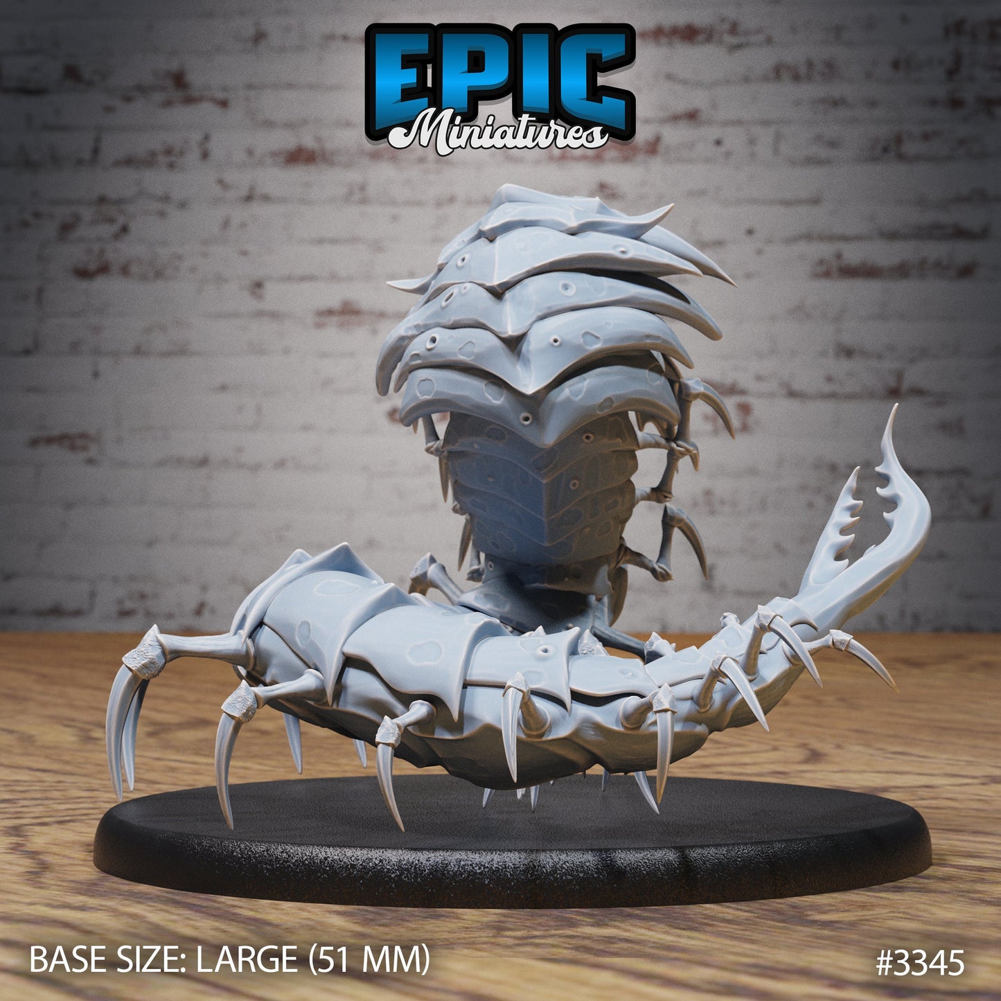 Hell Crawler Centipede (3 Variants Available) - Epic Miniatures