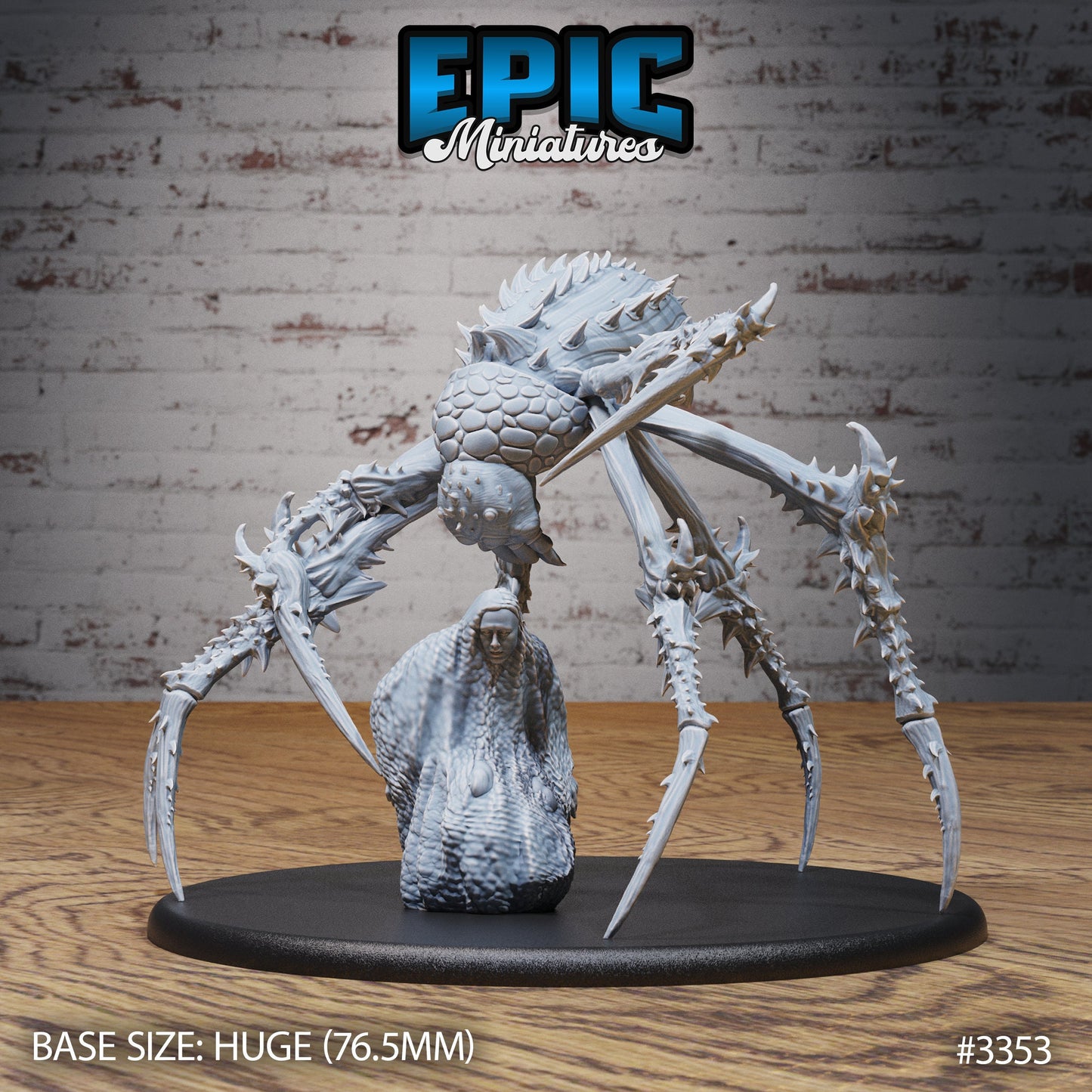 Giant Jungle Spider (3 Variants Available) - Epic Miniatures