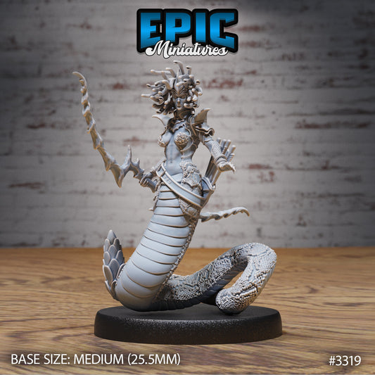 Gorgon Sisters Medusa (3 Variants Available) - Epic Miniatures