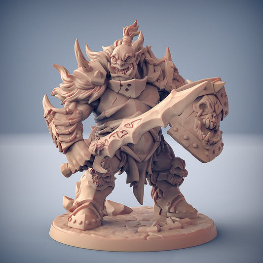 Frostmetal Ogres (3 Variants Available) - Artisan Guild
