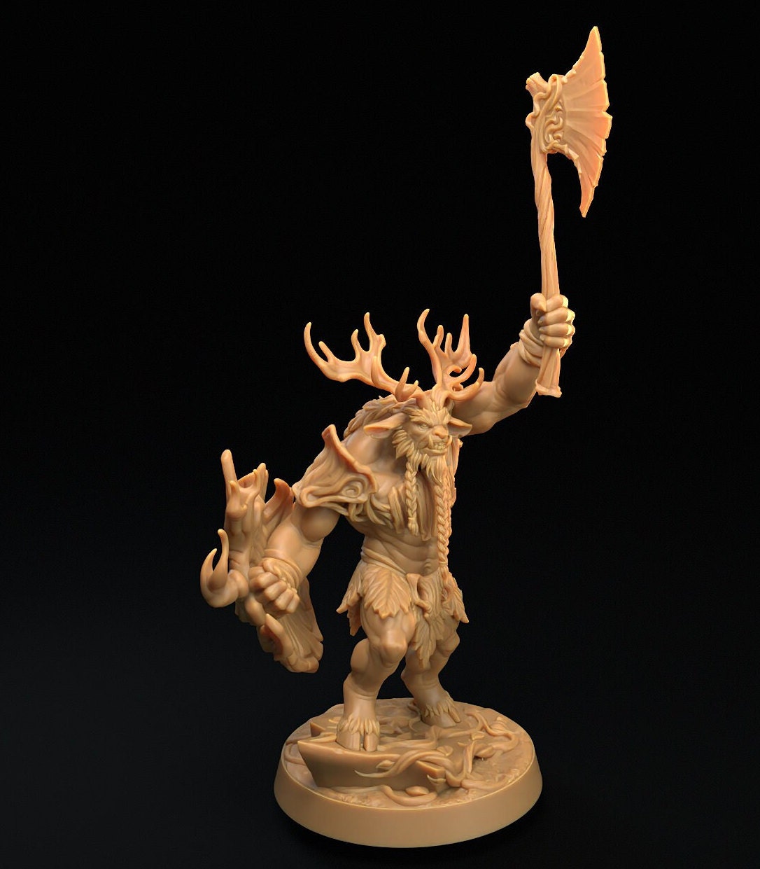 Forest Folk Leaders - Axes (3 Variants Available) - Dragon Trapper's Lodge