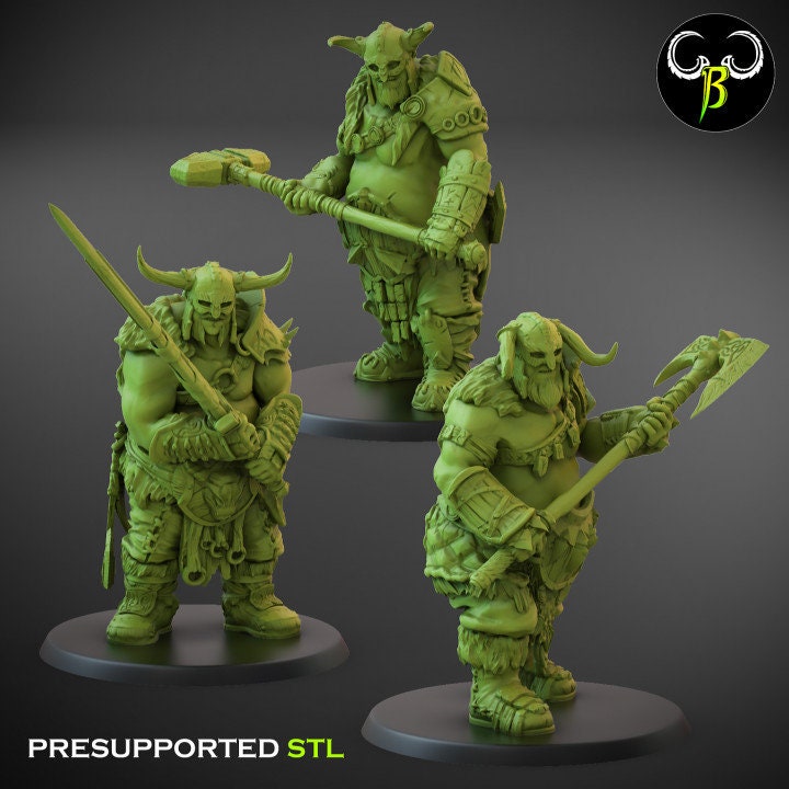 Valajar Chosen, Set A (3 Variants Available) - Clay Beast Creations