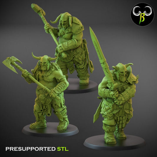 Valajar Chosen, Set B (3 Variants Available) - Clay Beast Creations