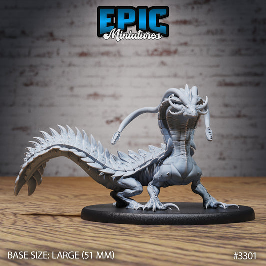 Sea Drake Deity (3 Variants Available) - Epic Miniatures