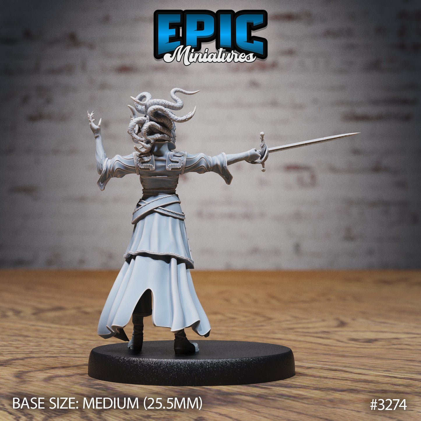 Gorgon Pirate (3 Variants Available) - Epic Miniatures