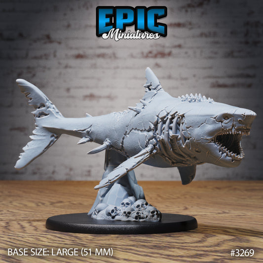 Zombie Shark (5 Variants Available) - Epic Miniatures