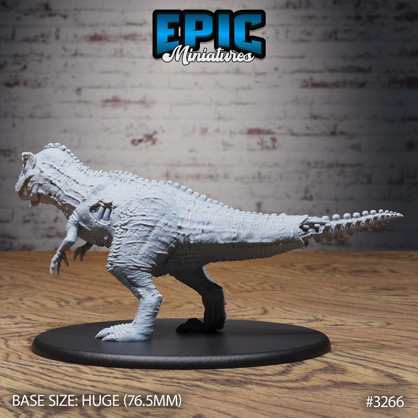 Zombie T-Rex (4 Variants Available) - Epic Miniatures