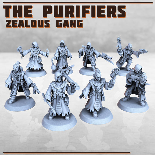 The Purifiers - Zealous Gang (8 Variants Available) - Print Minis