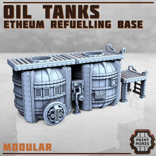 Ethium Oil Tanks - Print Minis