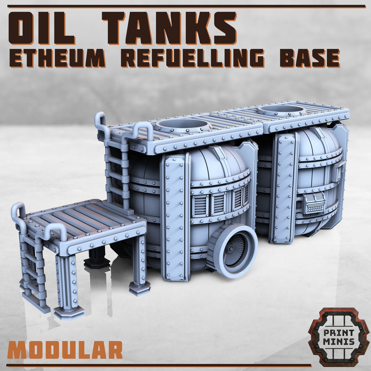 Ethium Oil Tanks - Print Minis