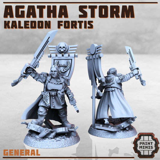 Agatha Storm, General - Print Minis