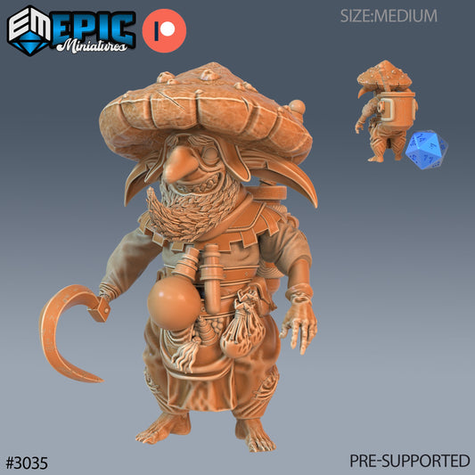 Mushroom Goblin (3 Variants Available) - Epic Miniatures