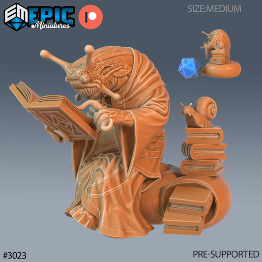 Snail Mage (3 Variants Available) - Epic Miniatures