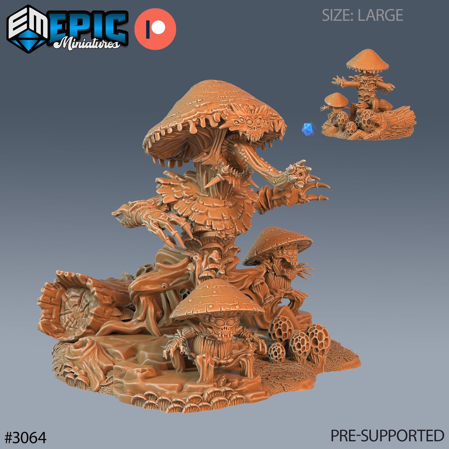 Fungus Tree (4 Variants Available) - Epic Miniatures