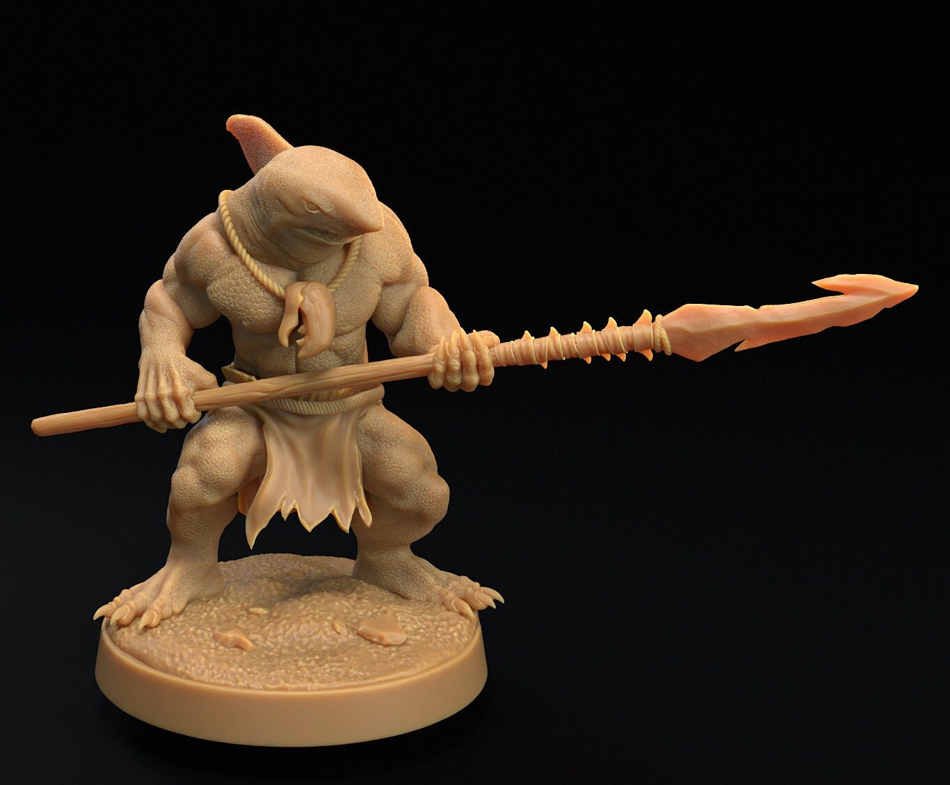 Malitaga, Shark Folk - Harpoon Squad (4 Variants Available) - Dragon Trapper's Lodge