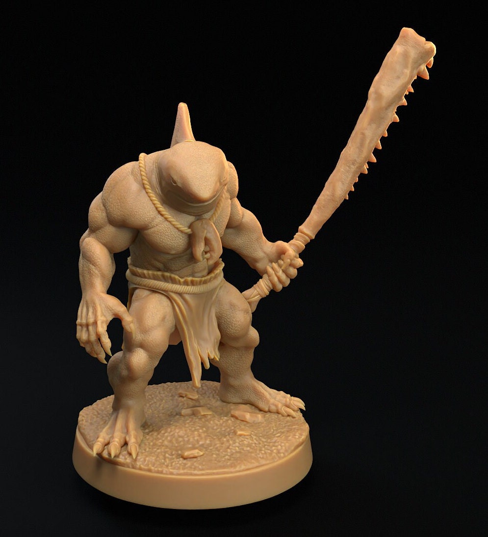 Malitaga, Shark Folk - Club Squad (4 Variants Available) - Dragon Trapper's Lodge