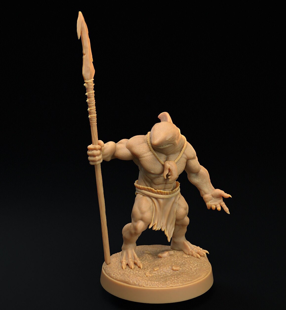 Malitaga, Shark Folk - Harpoon Squad (4 Variants Available) - Dragon Trapper's Lodge