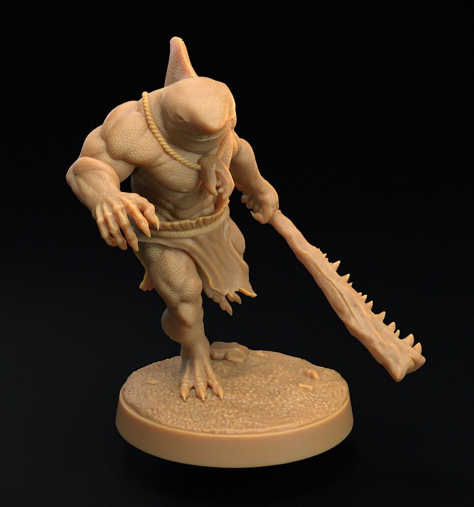 Malitaga, Shark Folk - Club Squad (4 Variants Available) - Dragon Trapper's Lodge