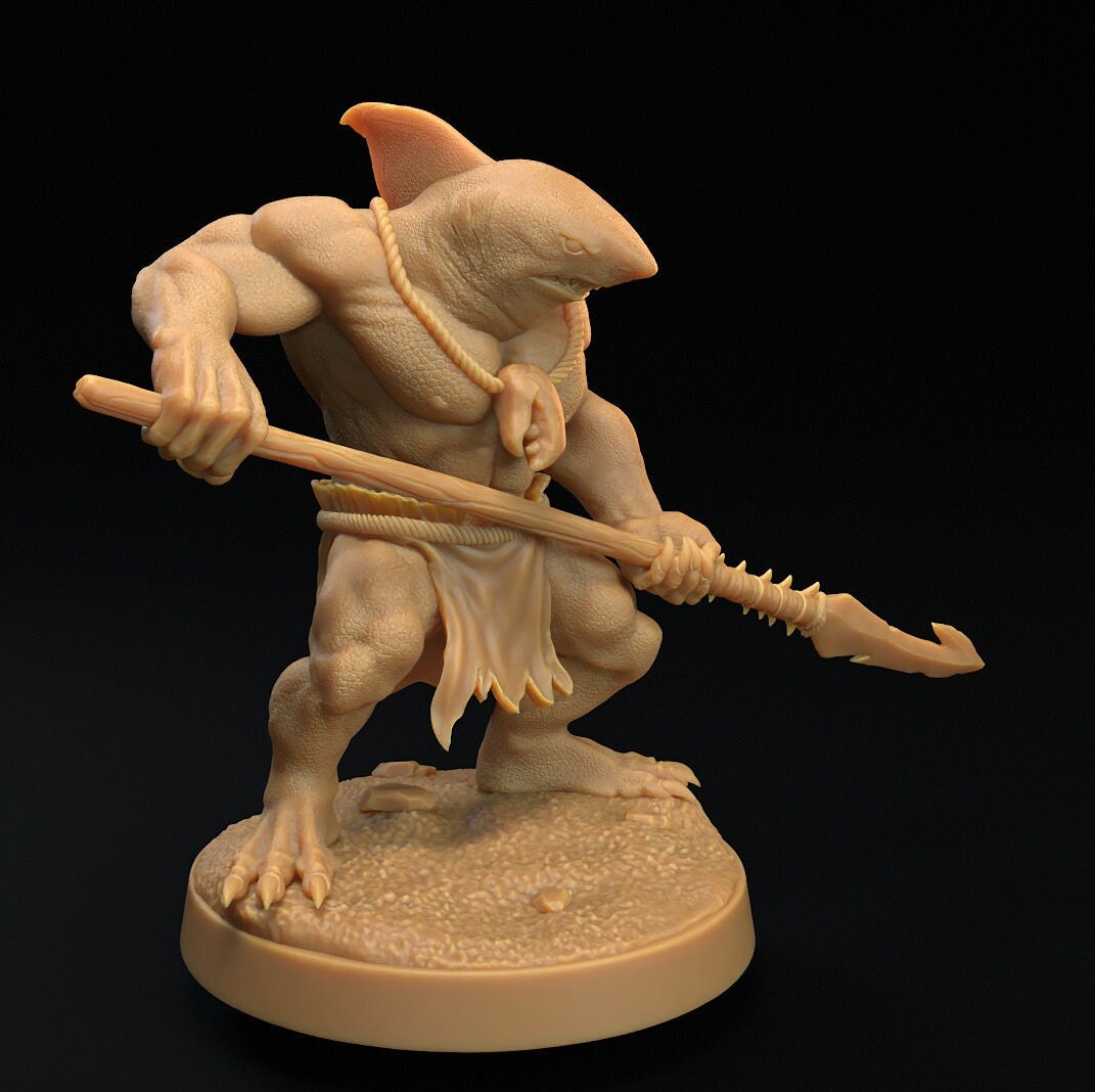 Malitaga, Shark Folk - Harpoon Squad (4 Variants Available) - Dragon Trapper's Lodge