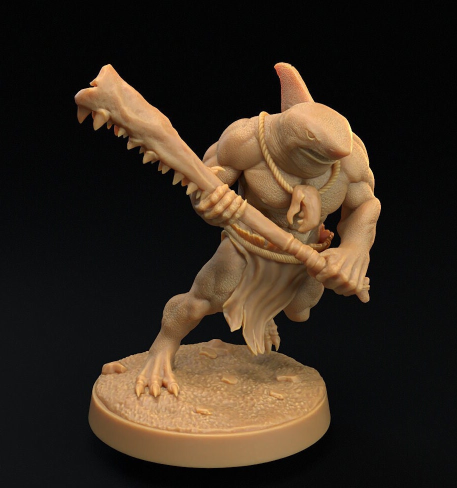 Malitaga, Shark Folk - Club Squad (4 Variants Available) - Dragon Trapper's Lodge