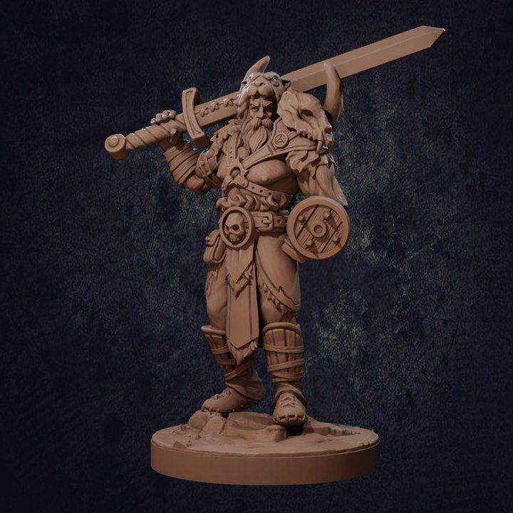 Vaultamir the Viking, Pose 1 (4 Variants Available) - Dragon Trapper's Lodge