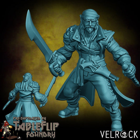 Elf Pirate (2 Variants Available) - Velrock