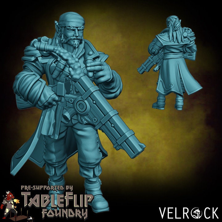 Elf Pirate (2 Variants Available) - Velrock
