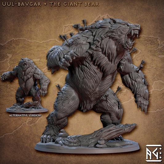 Uul-Bavgar the Giant Bear (2 Variants Available) - Artisan Guild