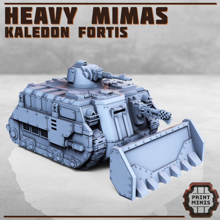 Heavy Mimas Tank - Print Minis