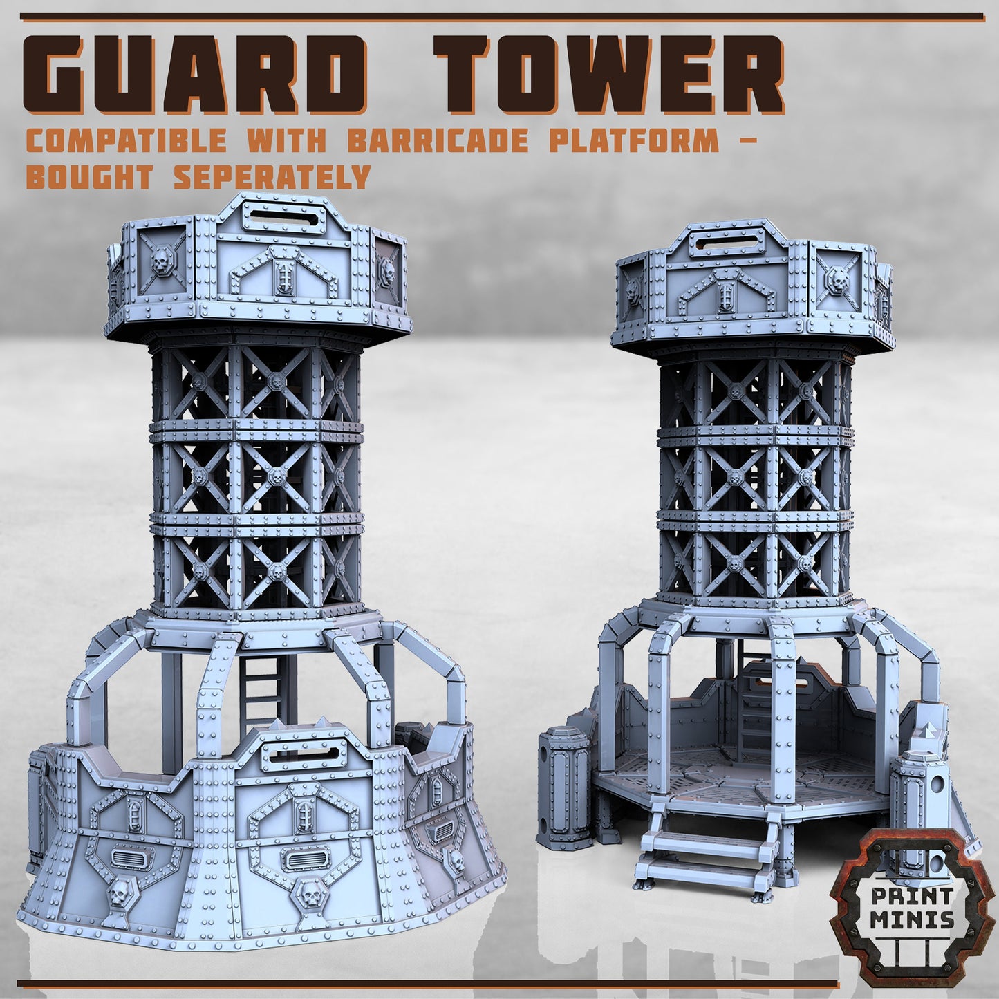 Guard Tower (2 Variants Available) - Print Minis