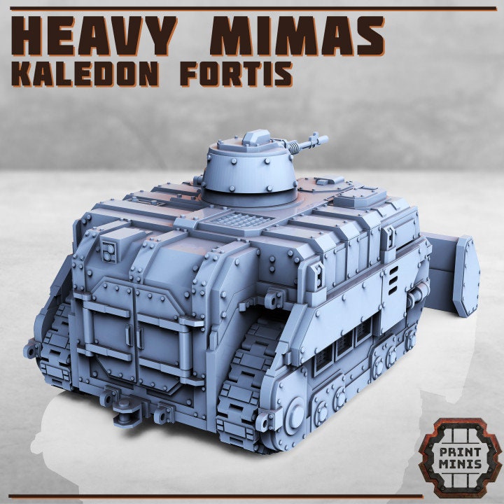 Heavy Mimas Tank - Print Minis