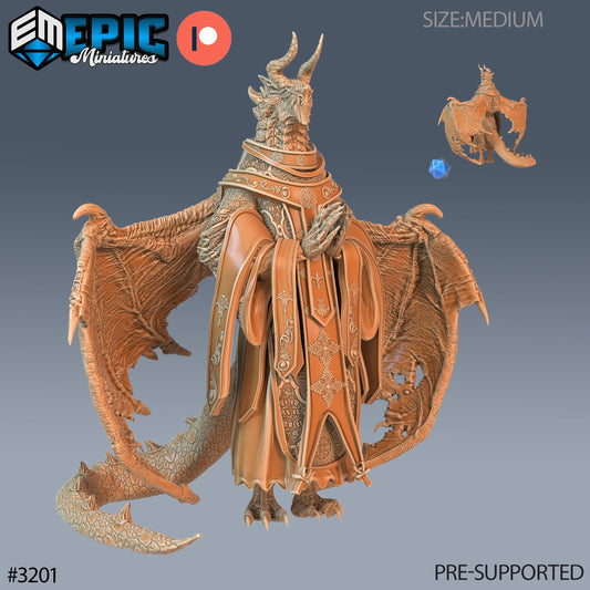 Hunters Guild Bahamut Cleric (3 Variants Available) - Epic Miniatures