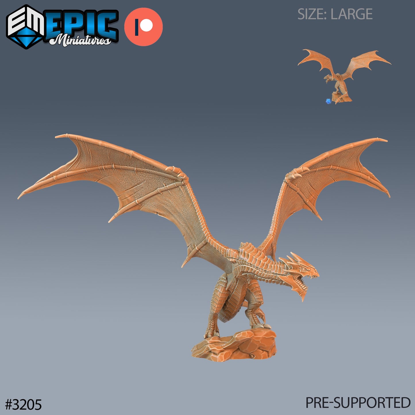 Wyvern Classic (5 Variants Available) - Epic Miniatures