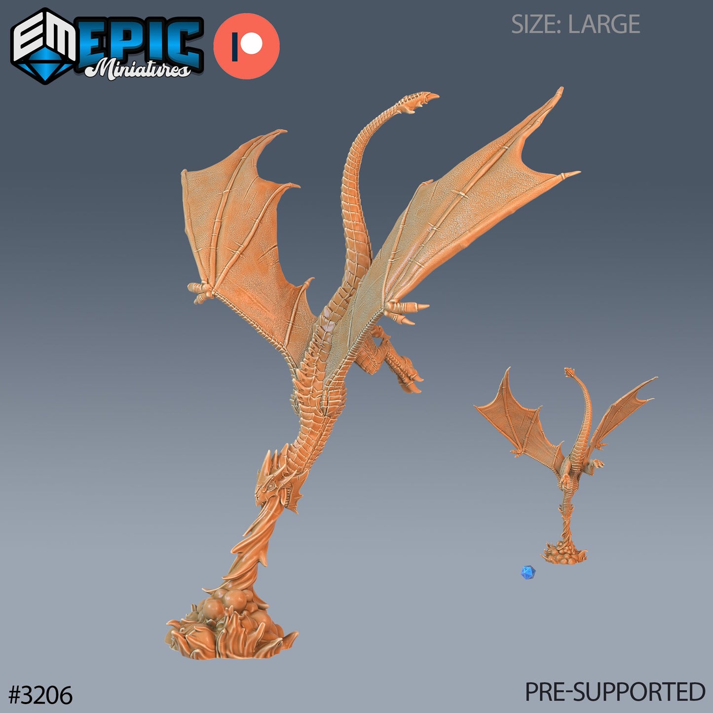 Wyvern Classic (5 Variants Available) - Epic Miniatures