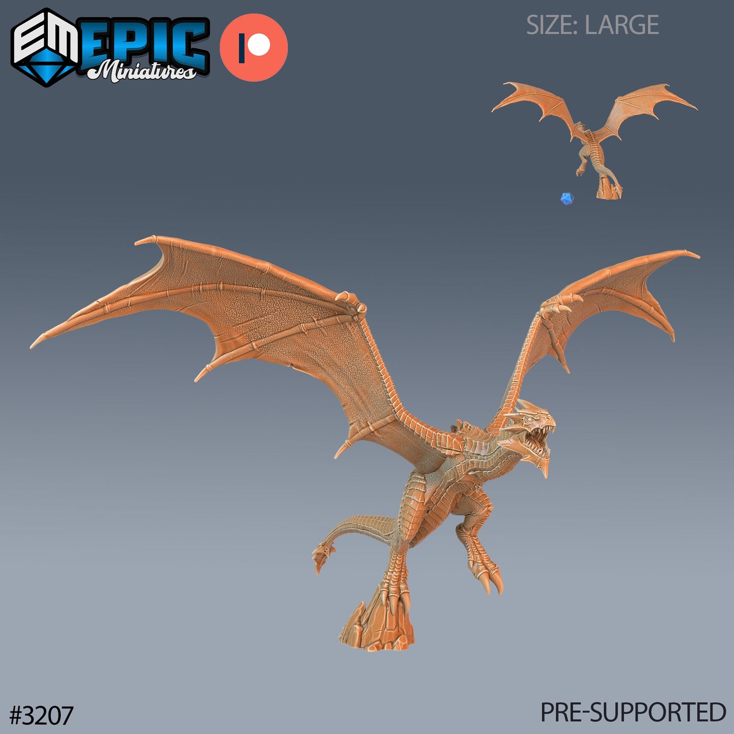 Wyvern Classic (5 Variants Available) - Epic Miniatures