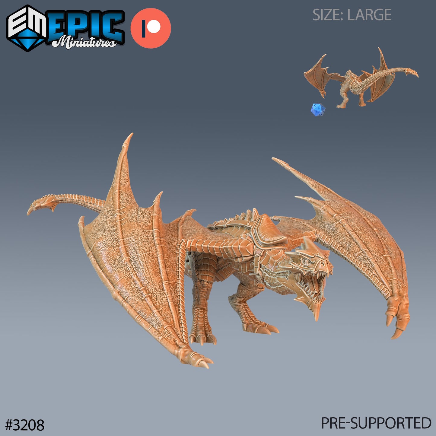 Wyvern Classic (5 Variants Available) - Epic Miniatures
