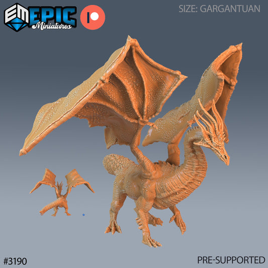 Shadow Dragon (3 Variants Available) - Epic Miniatures
