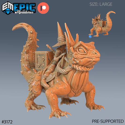 Hunters Guild Lizard Tamer (3 Variants Available) - Epic Miniatures