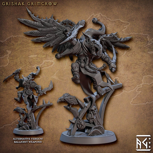Grishak Grimcrow (2 Variants Available) - Artisan Guild