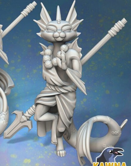Mercat Monk (4 Variants Available) - Kawna Minis