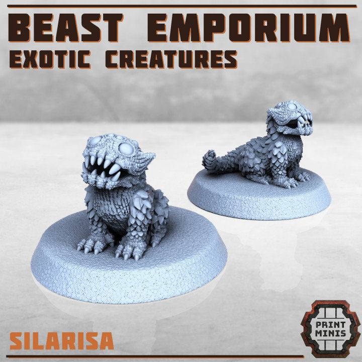 Alien Pets (6 Variants Available) - Print Minis